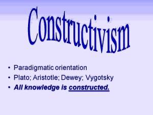 Constructivism (1)